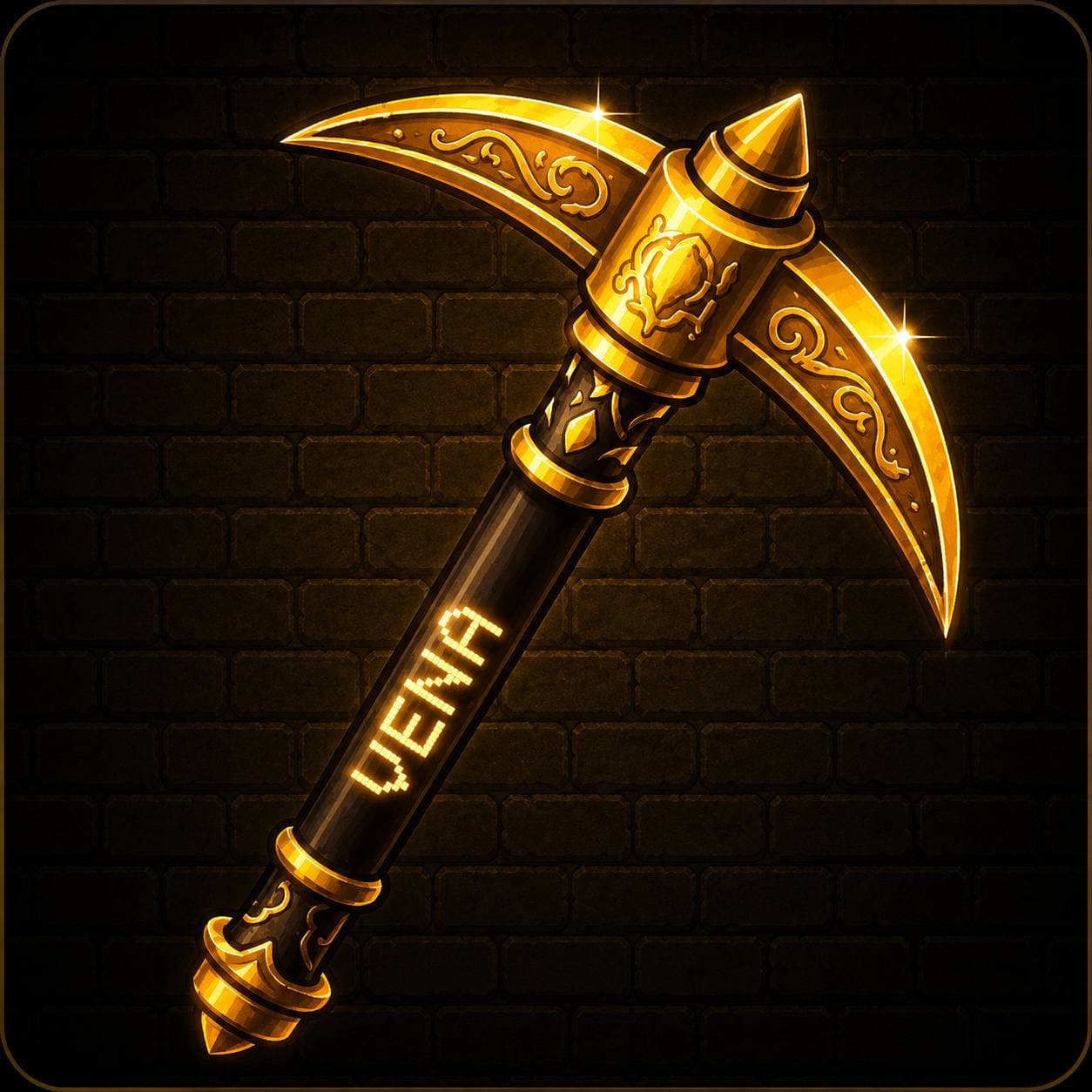 Gold Pickaxe
